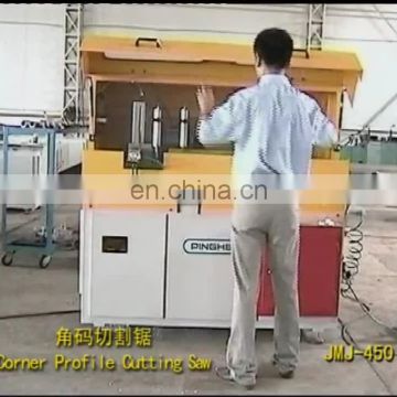 Automatic Upcut Aluminium PVC Profile Cutting Machine 450 mm