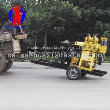 Excellent portable type wheeled hydraulic water well drilling rig for exporting