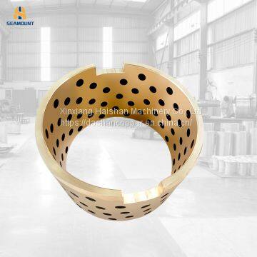 Copper Alloy Material Self-lubricating Bushing of International Standard