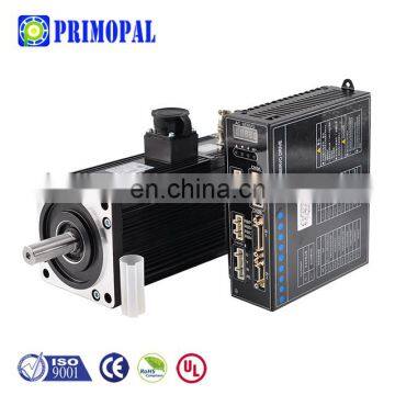 1.2w 220v 3000rpm teco digit 3m cable inova mini flang delta xinj mige digit ac servo motor and drive unit