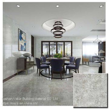 Grey Marble 600x600mm Polished Porcelain Tiles for Living Room photo-5
