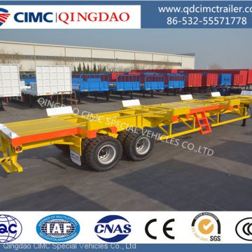 cimc 20ft 40ft 45ft terminal trailers / bomb cart trailers