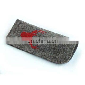 Custom Design Packaging Bag Felt Glasses Zipper Bags Fancy Storage Boxes photo-5