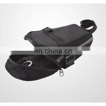 High Quality Non-slip Leather Strap-on Bicycle Bag Tailer Waterproof Motor Bike Bag