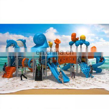 Made in China superior quality anti-static high water slide on sea, kids large water slide