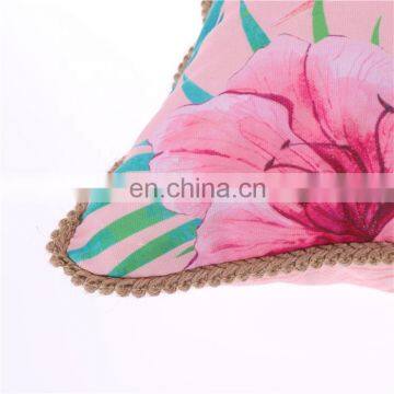 Recycling Custom Animal Toucan Printed Pillow Polyester Canvas Water Resistant Outdoor Cushion for Home Decor Sofa photo-6