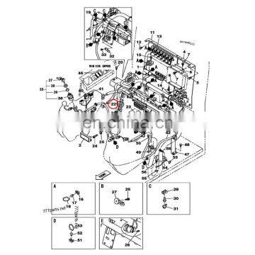 FOMI KHR15994 CX130B CX160B CX180B CX210B CX220B CX230B CX240B CX290B CX300B CX350B Wire Harness