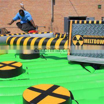 Outdoor Inflatable Meltdown ,inflatable Wipe Out Game, for Sale