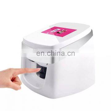 Operating easily one click nails printer 3d digital nail art photo drawing machine