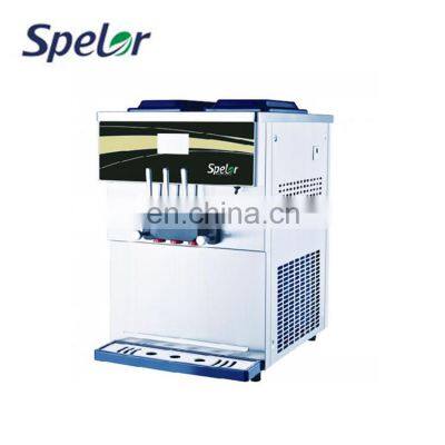 Stainless Steel Soft Serve Frozen Yogurt Ice Cream Vending Machine Automatic