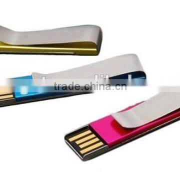 8g China Factory Direct Product Plastic Paper Clip Usb Flash Drive photo-6