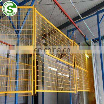 Powder Coated Canada style temporary security welded wire mesh fence panels