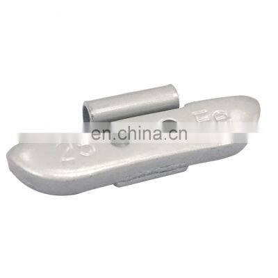 Steel material  5-60 gram or ounce size wheel balancing weights for tyre keep balancing knock on type wheel weights