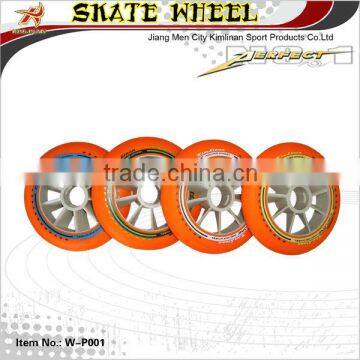 INLINE SKATE PU WHEEL, SUPER HIGH REBOUND PU SKATE WHEEL