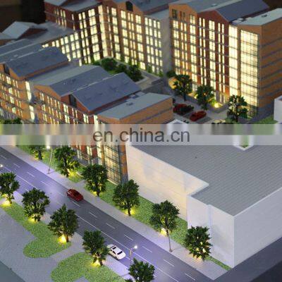 Conceptual building scale model maker for company display