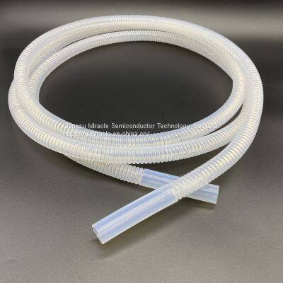 Customization Insulation Tube Pfa Corrugated Tubing Transparent Pipe Manufacture Tubes Plastic photo-3