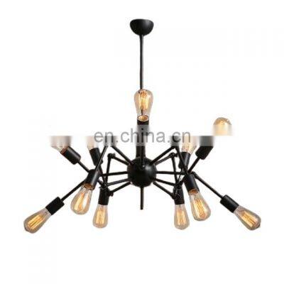 Pendant Light12 15 18 20 Heads Iron Foldable Spider Decorative Hanging Light Chandeliers