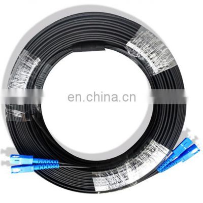 SC UPC APC SM G657A G652D Simplex Duplex Indoor Outdoor FTTH Drop Cable Patchcord Fiber Optic Patchcord