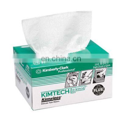 Fiber optic Kimwipes cleaning paper dust free cleaning wipes
