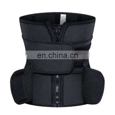 2021 European and American large size new latex corset sports postpartum abdomen waist belt shaping corset corset