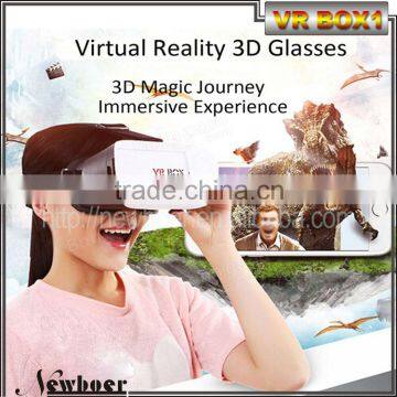 Hot selling High Quality Real Virtual Cardboard Virtual Reality 3D VR Box Glasses