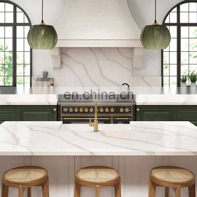 Artificial Stone Cabinets and Vanity Top Gua Sha Quartz
