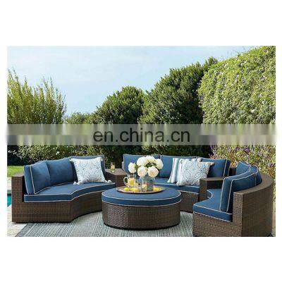 Villa outdoor sofa popular outdoor furniture set new modern furniture outdoor rattan sofa