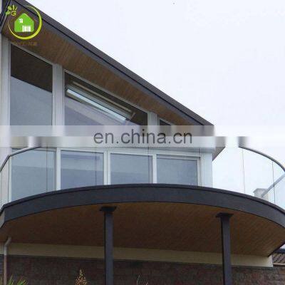 Factory Price Stainless Steel Channel Handrai Balcony Balustrade Steel Cupboard Price Glass Railing Designs photo-4