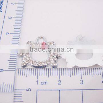 DIY Rhinestone Metal Hello Kitty Pendant (SH-117)