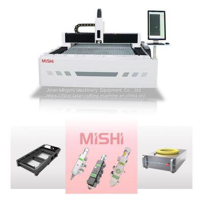 MISHI 3015 cnc fiber laser metal cutting machine 1000W