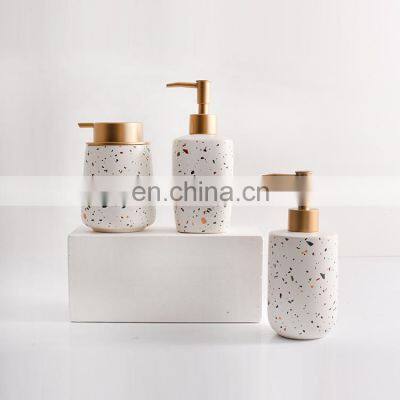 Colorful sandstone foam hand soap dispenser liquid soap dispensers