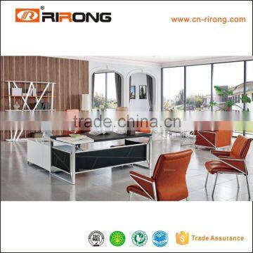 Luxury Leather Office Chair Conference Chair With Armrest photo-2