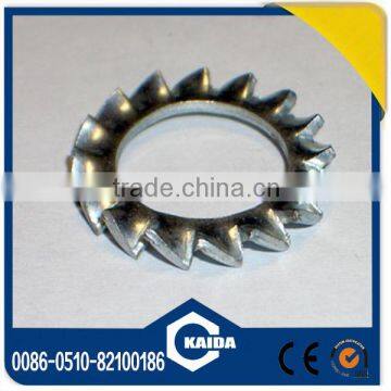 Stainless Steel Serrated Lock Washers External Type A DIN6798A