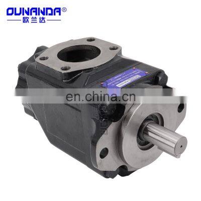 High Pressure Hydraulic Pump  Parker Denison Vane Pump High Pressure Rotary Oil Pump T6DC-050-020-1R00-B1 Rotary Excavator