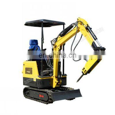 HENGWANG HW-15 1.5 ton mini digger crawler supplier equip breaker hammer low price mini excavator