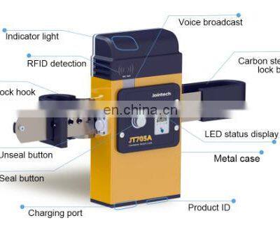 High Security RFID BT Container Trailer GPS Electronic Lock photo-4