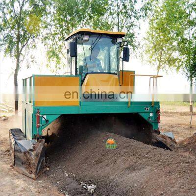 Orgainic Fertilizer Full Hydraulic Crawler Windrow Turner