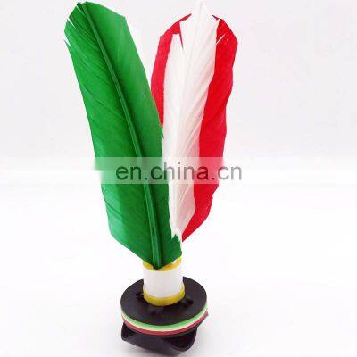 OEM Accepted Colorful Feather Kick Shuttlecock Outdoor Game Foot Jianzi