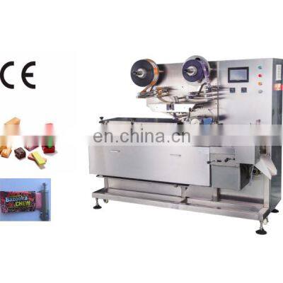 Automatic Chewing Candy Cut&Wrap Packing Machine High Speed Taffy Pillow Packing Machine