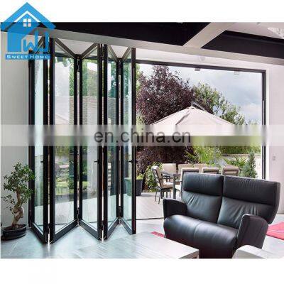 Alibaba germany most popular best quality custom aluminum bifolding doors