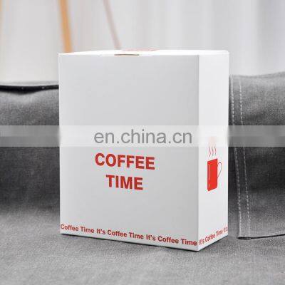 Luxury Coffee Tea Packaging Box Custom Logo Small Tea Bag Gift Packing Cardboard Paper Tea Box photo-4