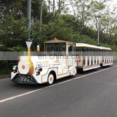 40 Person Battery Trackless Train Price Carnival Rides