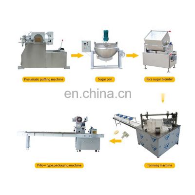 Rice Ball Candy Making Machine/Cereal bar forming machine/Puffing rice forming machine