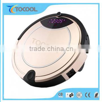 Popular color gold efficient vacuum cleaning robot