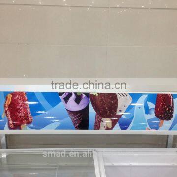 Ice Cream Continous Freezer /Grey Frame Chest Freezer for Sale photo-5