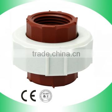 Universal Union fittings pp threaded pipe Plastic pvc screw for plastic pipe