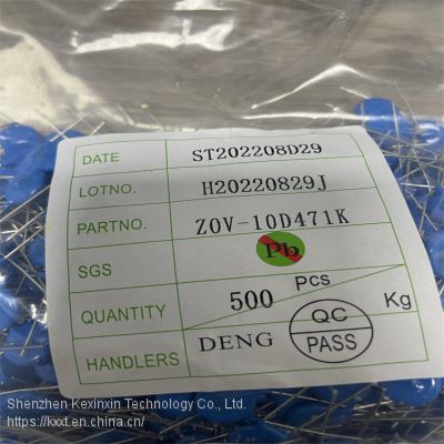 ZOV-10D471KTR Varistors  Electronic Components MOV-10DxxxK