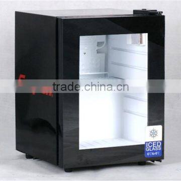 < -18 celsuis degree glass door fridge for ice cream