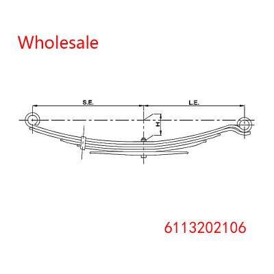 6113202106 Medium Duty Vehicle Rear Wheel Spring Arm Wholesale For Mercedes Benz