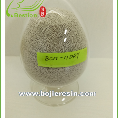 Calcium and Magnesium removal ion exchange resin from lithium solution